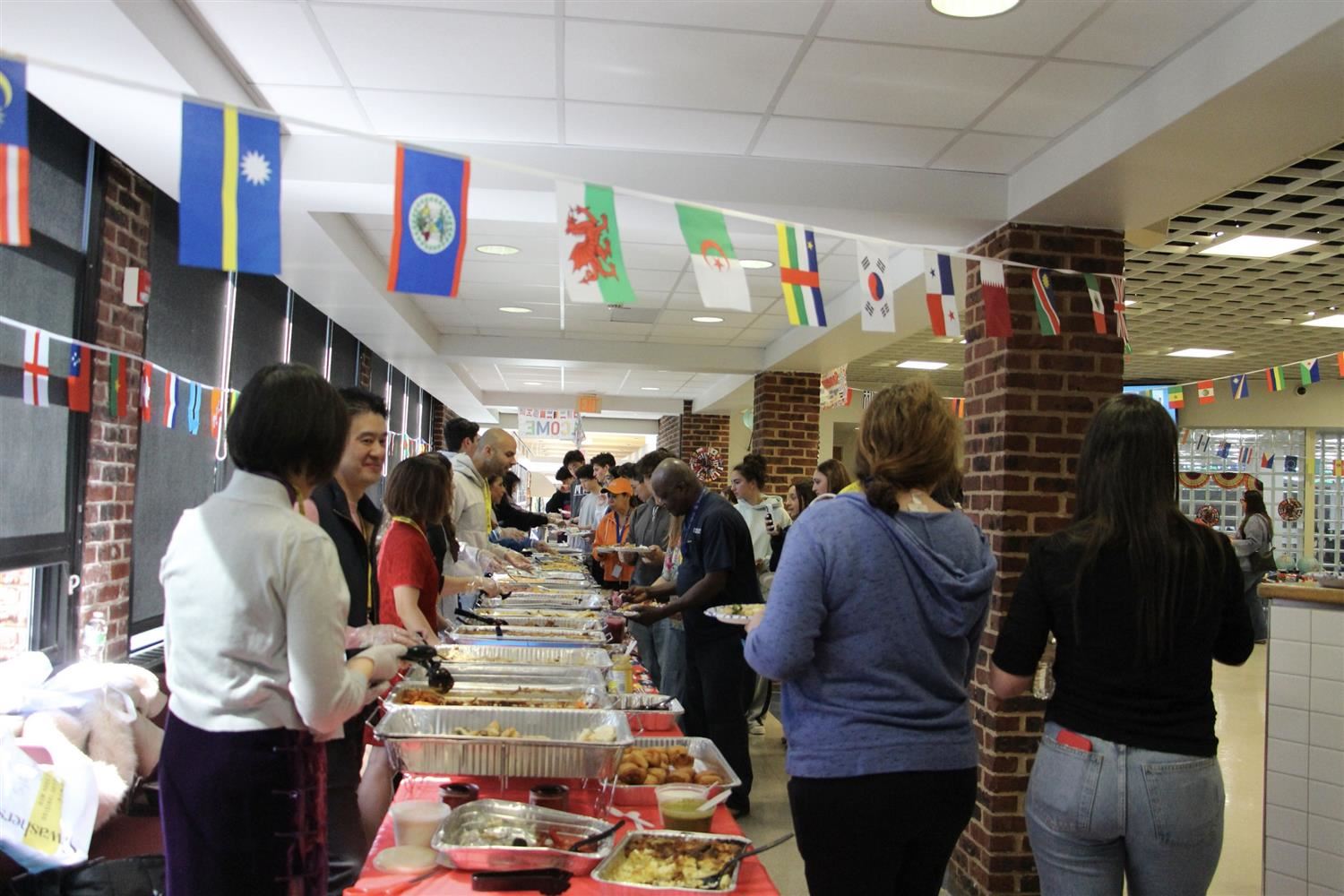  multicultural food day at RHS